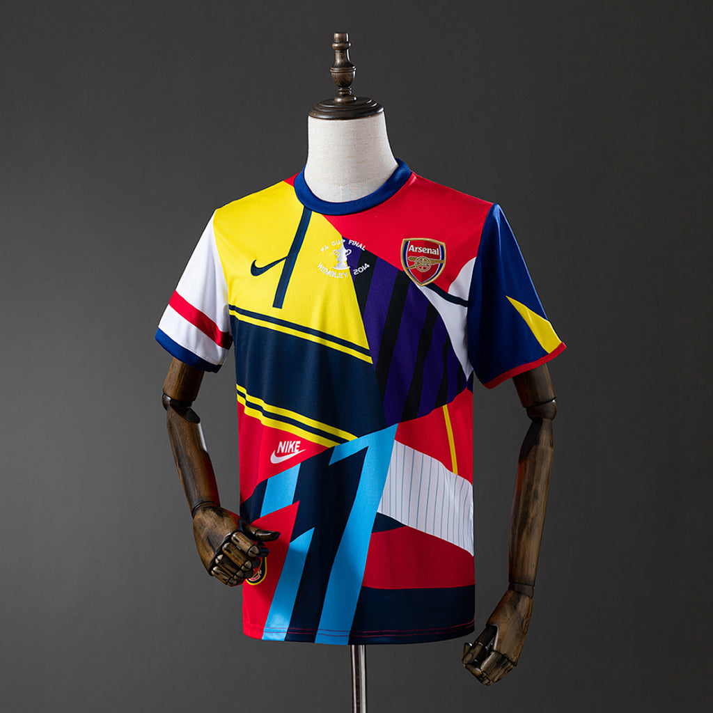 Camiseta Retro Arsenal Aniversario 2014 - frente