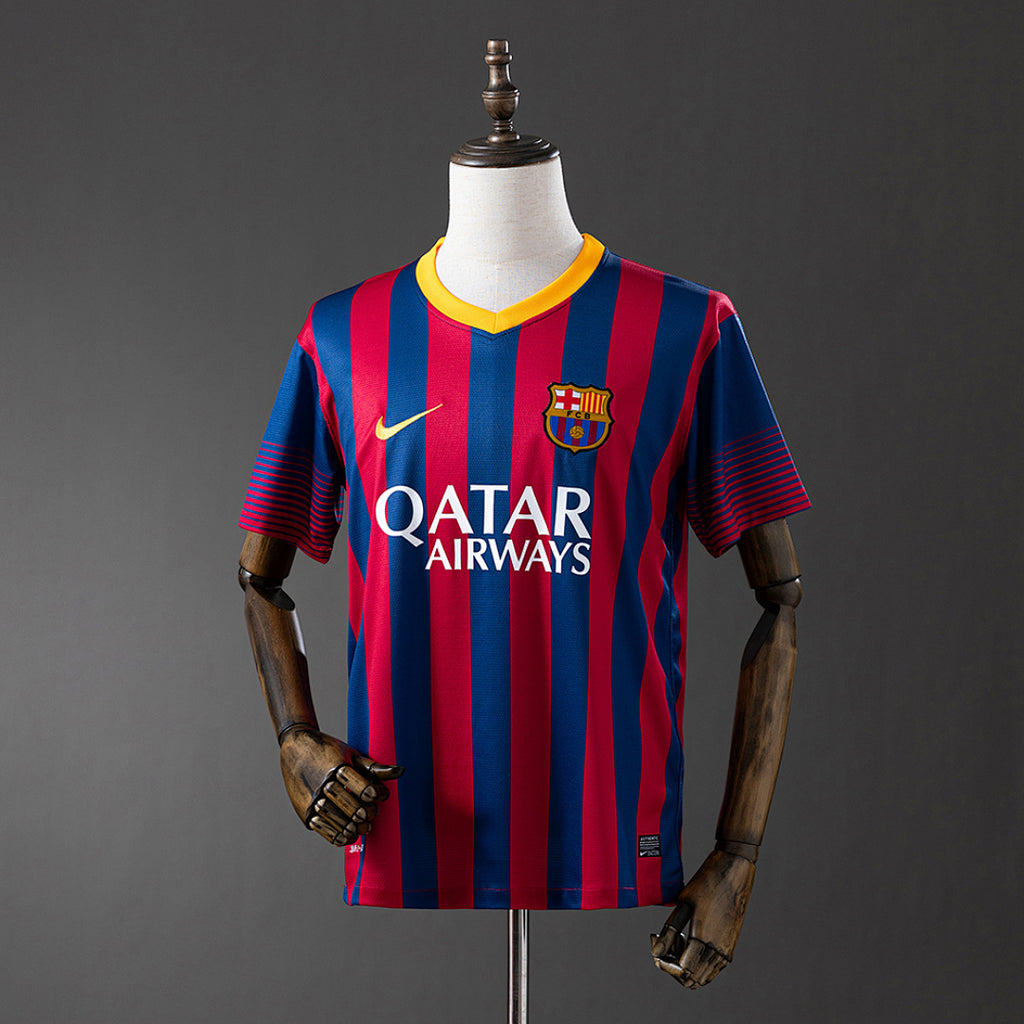 Camiseta Retro FC Barcelona Local 13/14 - frente