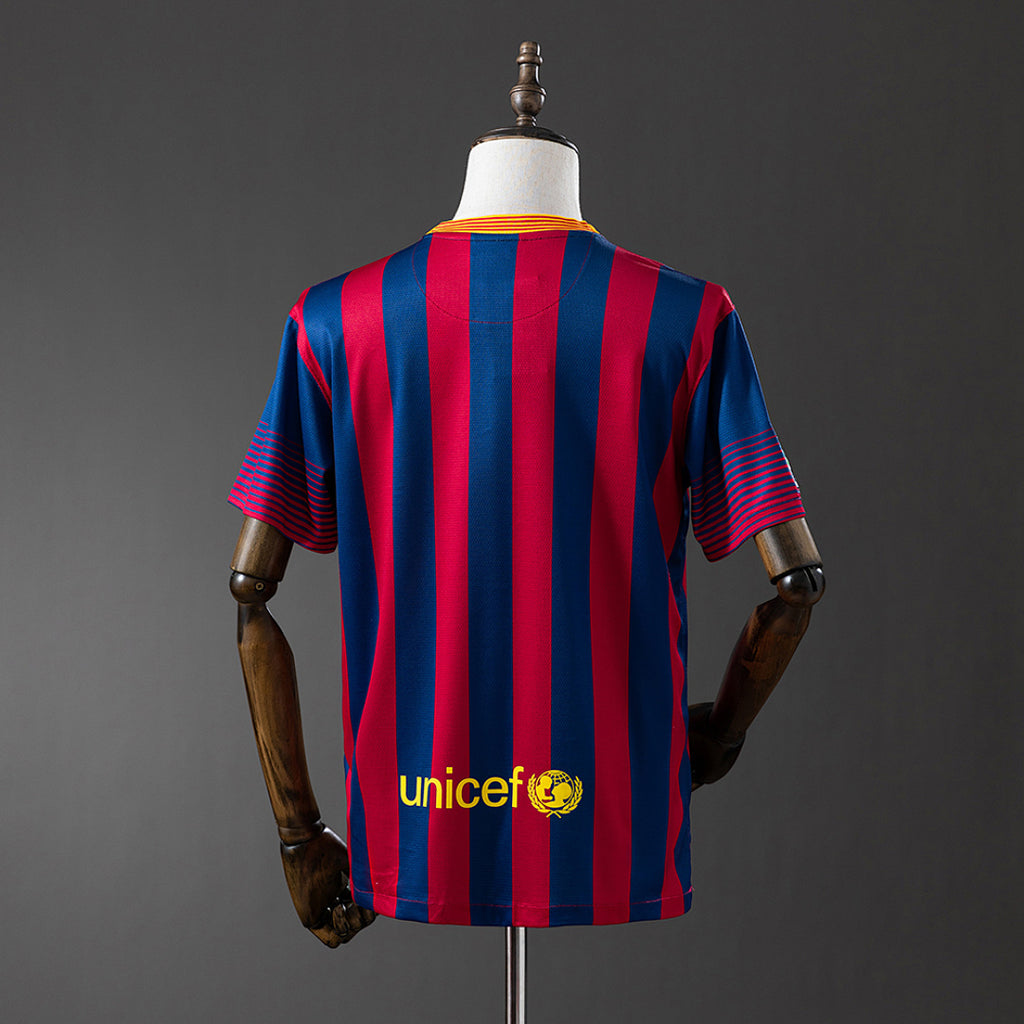 Camiseta Retro FC Barcelona Local 13/14 - espalda
