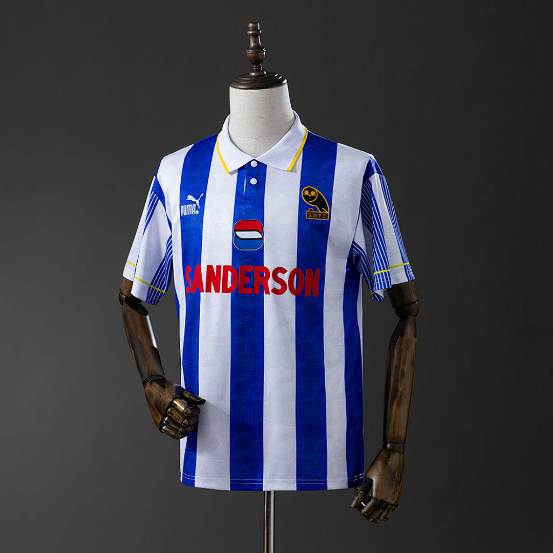 Camiseta Retro Sheffield Wednesday Local 94/95 - frente