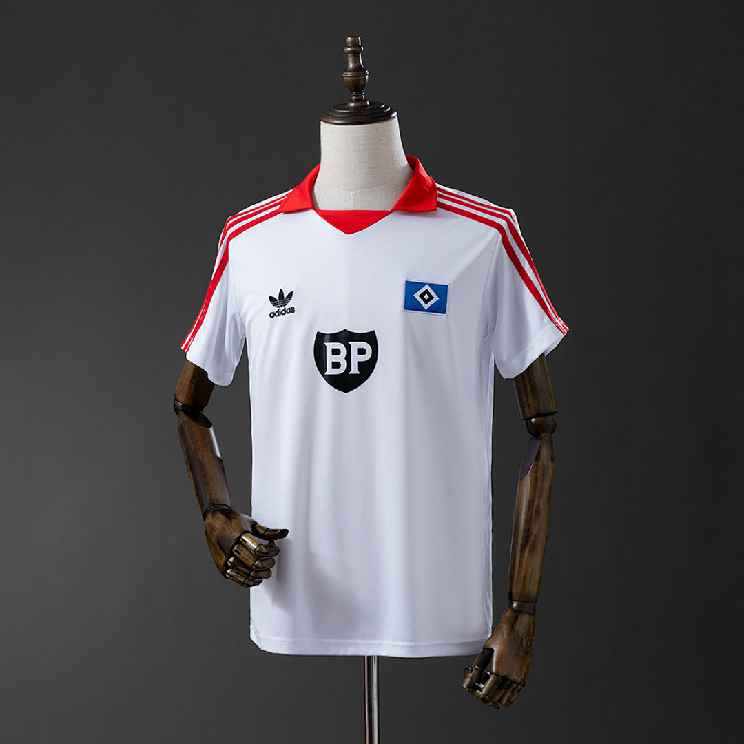 Camiseta Retro Hamburger SV Local 80/81 - frente
