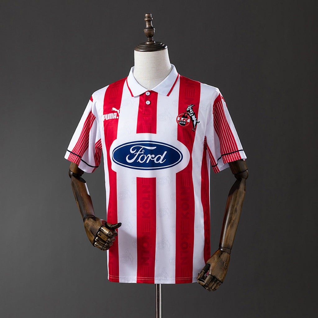 Camiseta Retro 1. FC Köln Local 95/96 - frente