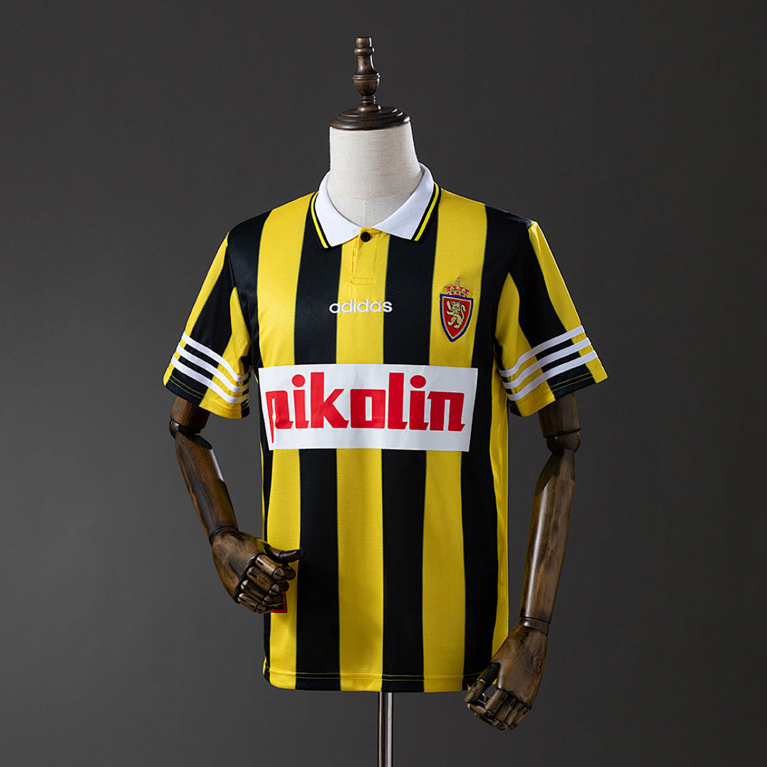 Camiseta Retro Real Zaragoza Visita 95/96 - frente