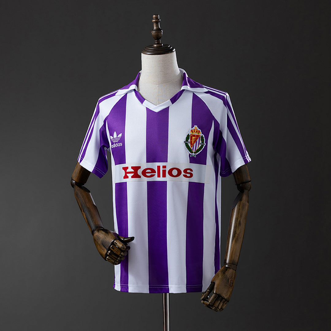 Camiseta Retro Real Valladolid Local 1984 - frente