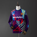 Camiseta Retro Manchester United Portero Negra y Gris Manga Larga 92/94 - frente