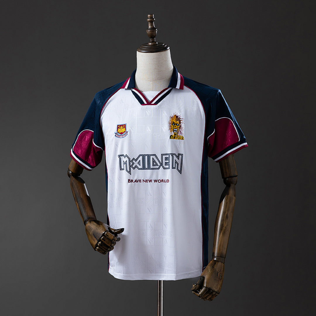 Camiseta Retro West Ham United Visita 1999 - frente