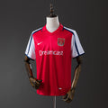 Camiseta Retro Arsenal Local Gris y Burdeos 01/02 - frente