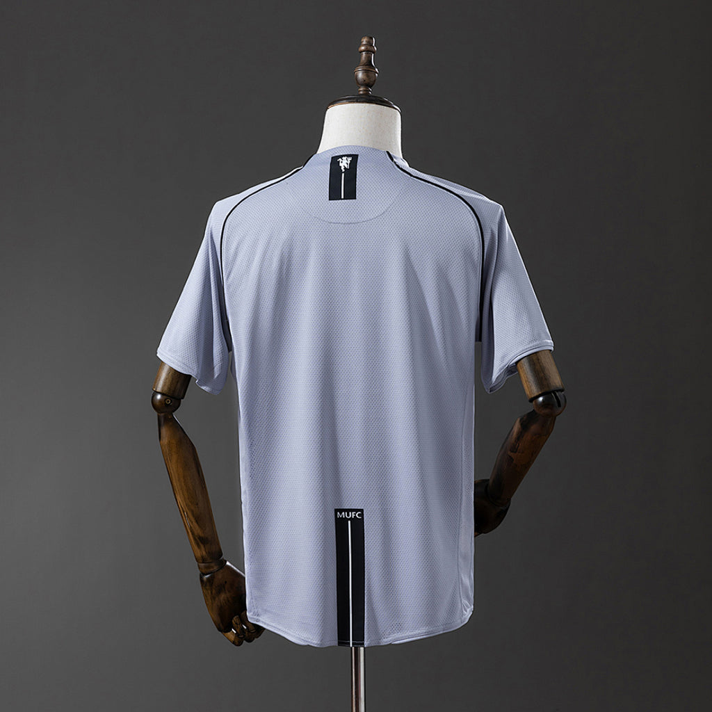 Camiseta Retro Manchester United Portero Gris 2007 - espalda