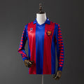 Camiseta Retro FC Barcelona Local Manga Larga 1992 - frente