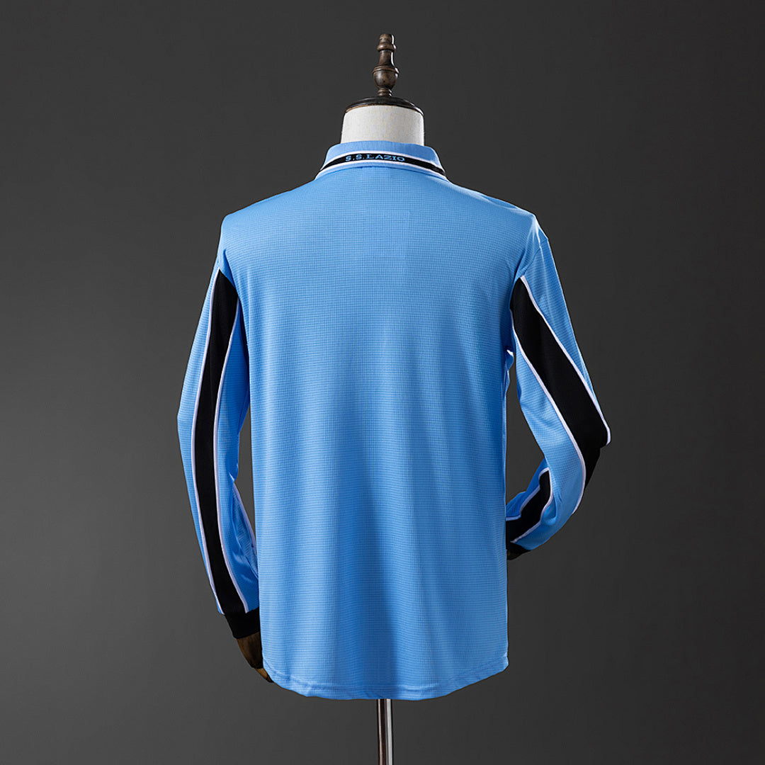 Camiseta Retro Lazio Local Manga Larga 98/99 - espalda