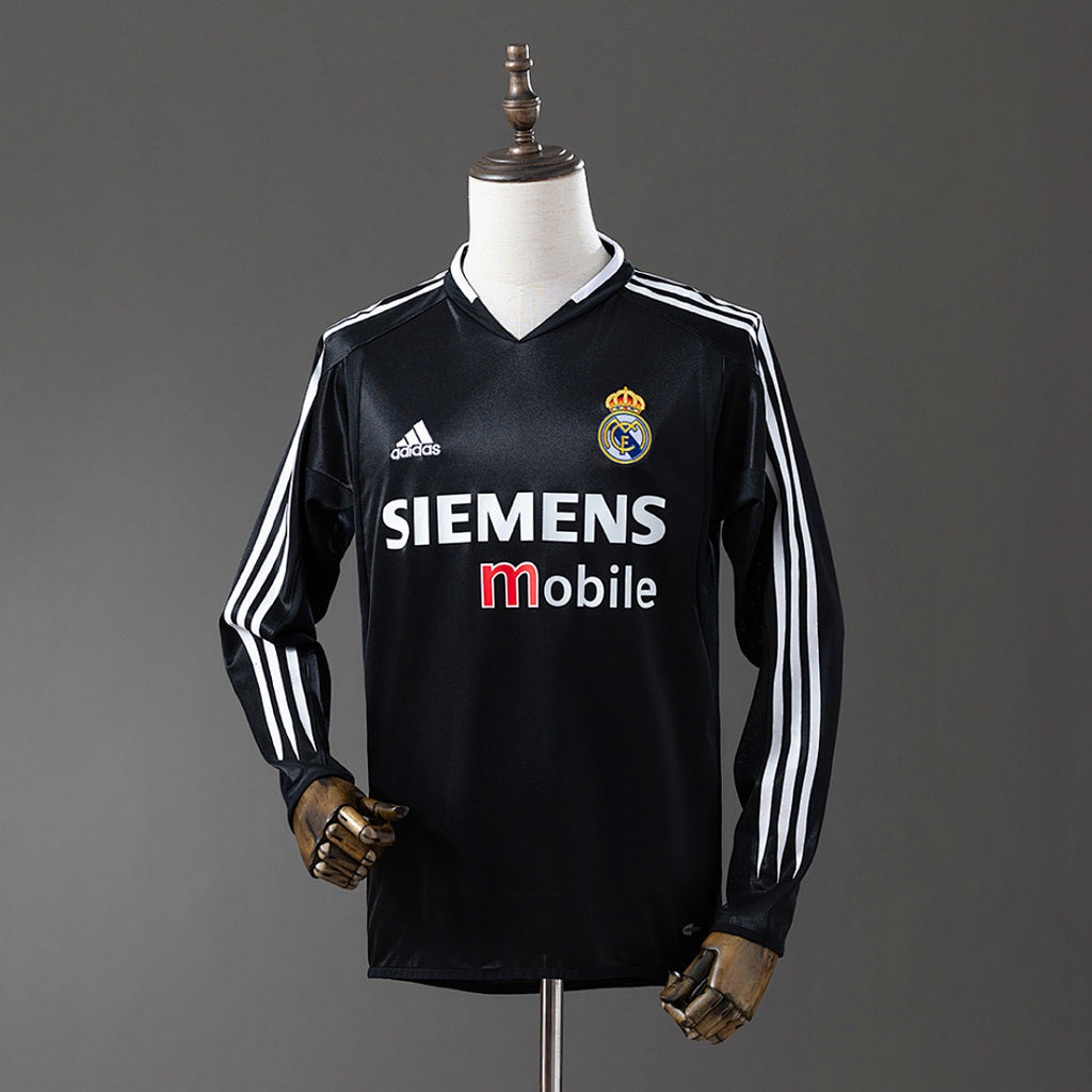 Camiseta Retro Real Madrid Tercera Manga Larga 04/05 - frente
