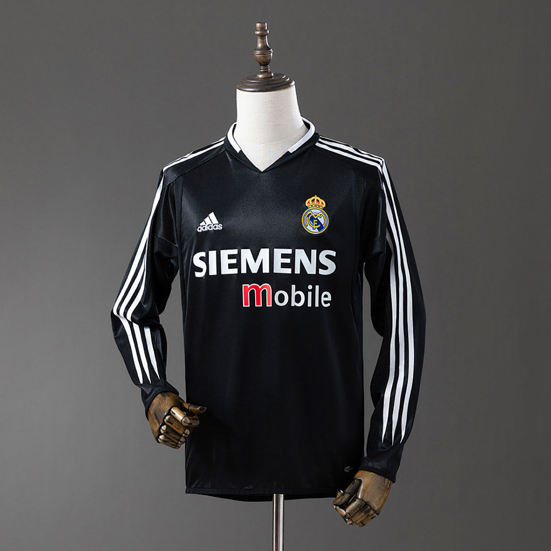 Camiseta Retro Real Madrid Tercera Manga Larga 04/05 - frente