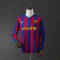 Camiseta Retro FC Barcelona Local Manga Larga 09/10 - frente