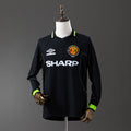 Camiseta Retro Manchester United Visita Champions League Manga Larga 98/99 - frente