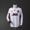 Camiseta Retro AS Roma Visita Manga Larga 2001 - frente