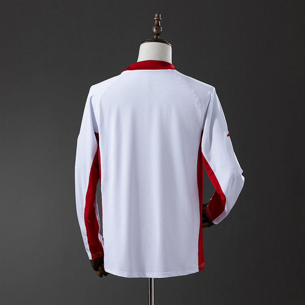Camiseta Retro AS Roma Visita Manga Larga 01/02 - espalda