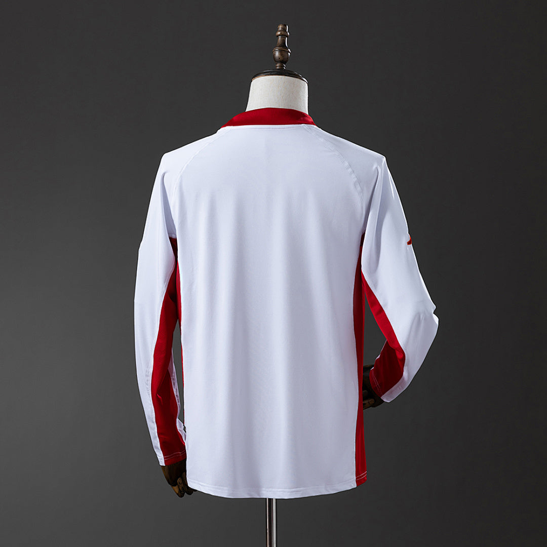 Camiseta Retro AS Roma Visita Manga Larga 01/02 - espalda