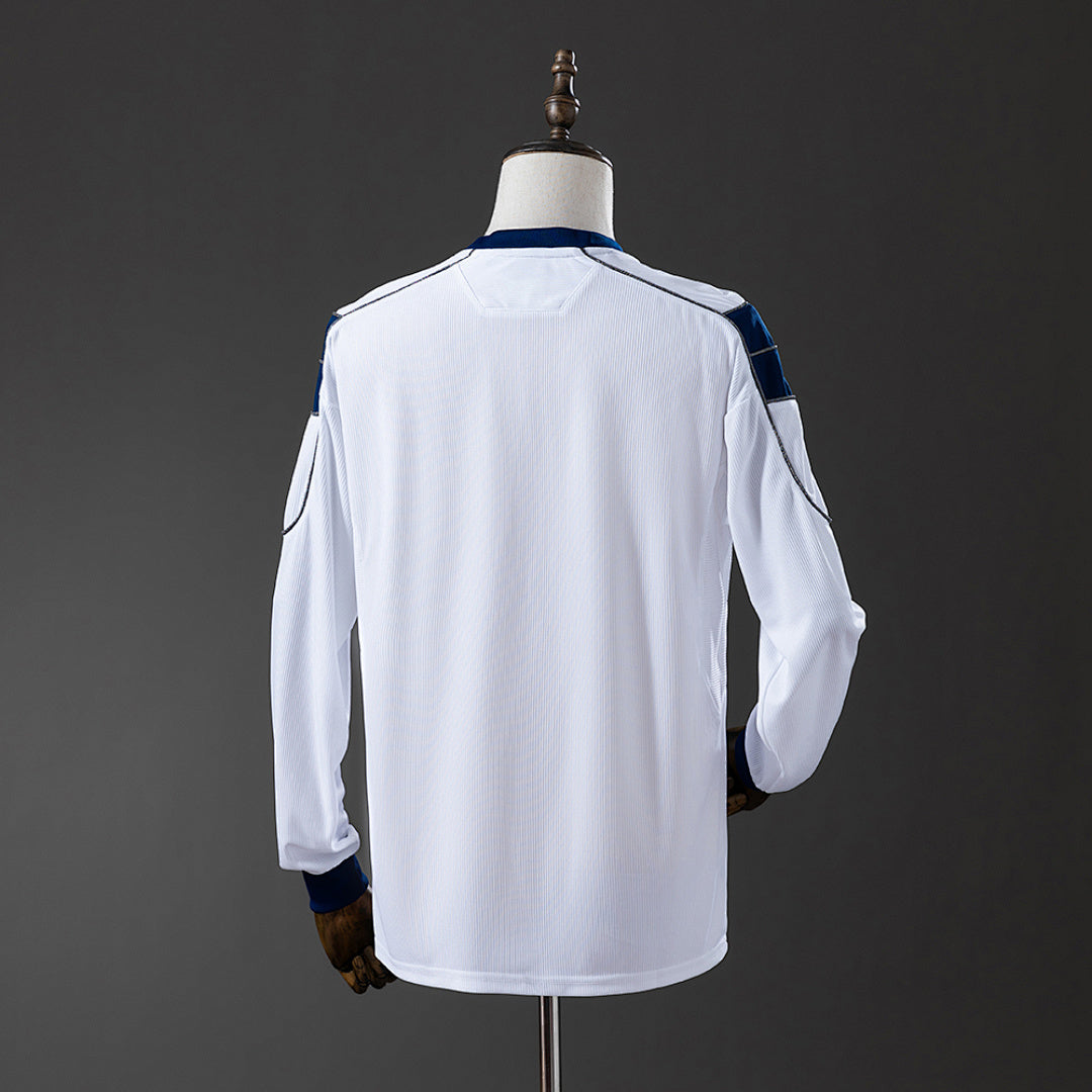 Camiseta Retro Manchester United Visita Manga Larga 00/01 - espalda