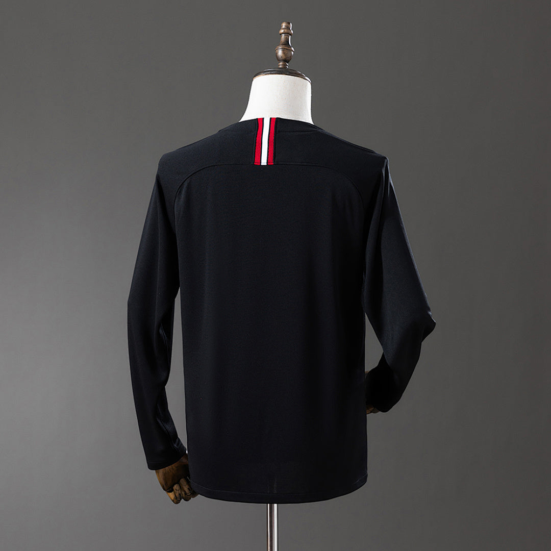 Camiseta Retro PSG Tercera Manga Larga 18/19 - espalda