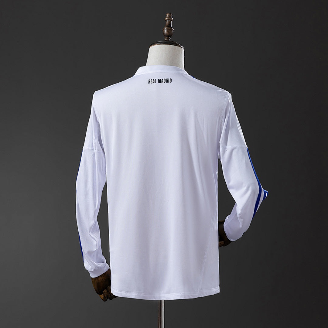 Camiseta Retro Real Madrid Local Manga Larga 10/11 - espalda