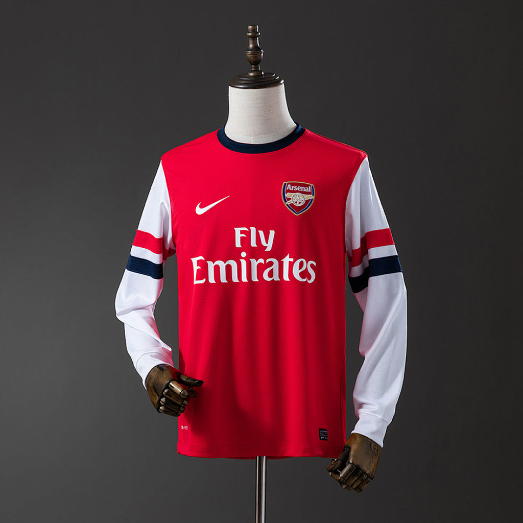 Camiseta Retro Arsenal Local Manga Larga 12/13 - frente