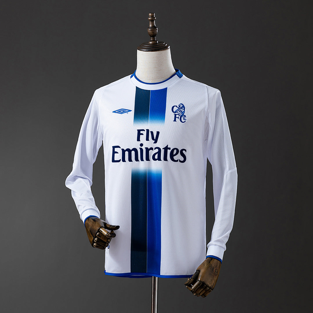 Camiseta Retro Chelsea Visita Manga Larga 03/05 - frente