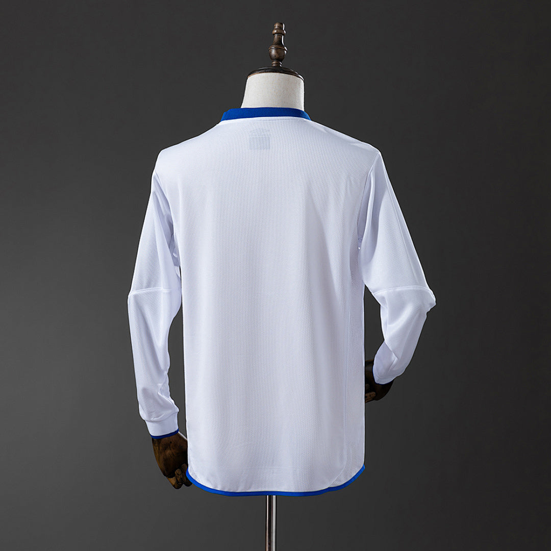 Camiseta Retro Chelsea Visita Manga Larga 03/05 - espalda