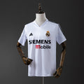 Camiseta Retro Real Madrid Local Gris 04/05 - frente