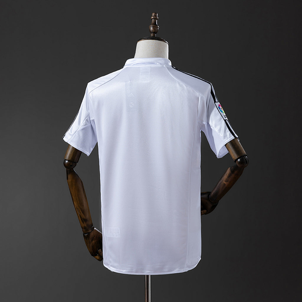 Camiseta Retro Real Madrid Local Celeste 04/05 - espalda