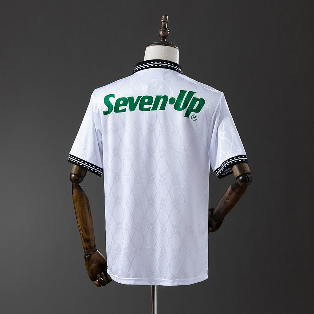 Camiseta Retro Botafogo Visita Celeste y Negra 1995 - espalda