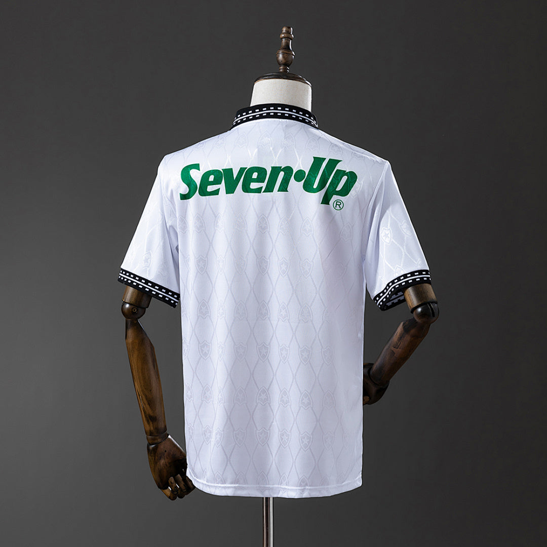 Camiseta Retro Botafogo Visita Celeste y Negra 1995 - espalda