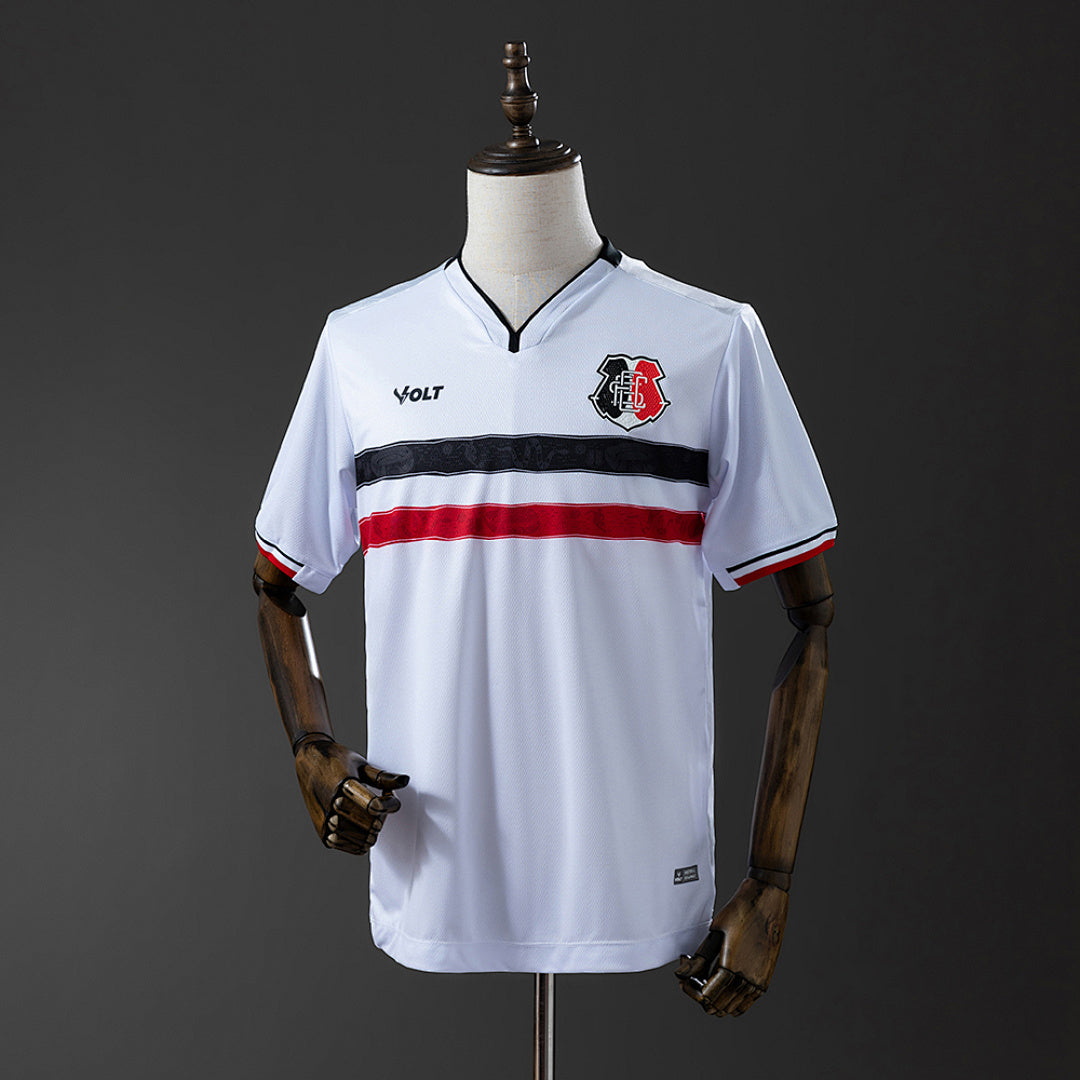 Camiseta Santa Cruz Visita Gris y Azul 2024/25 - frente