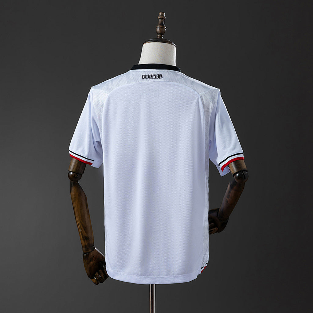 Camiseta Santa Cruz Visita Celeste y Negra 2024/25 - espalda