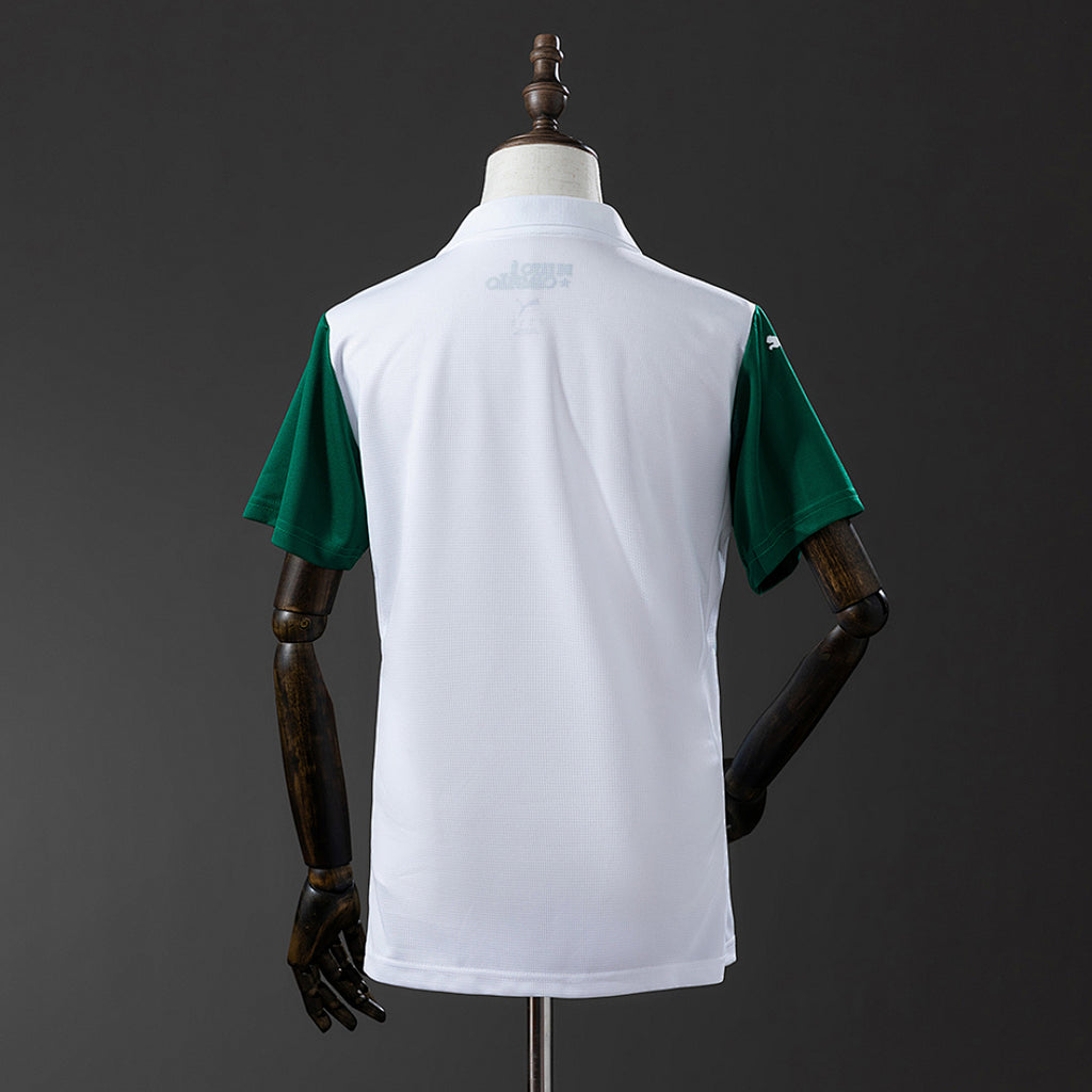 Camiseta Palmeiras Visita Celeste 2025/26 Mujer - espalda