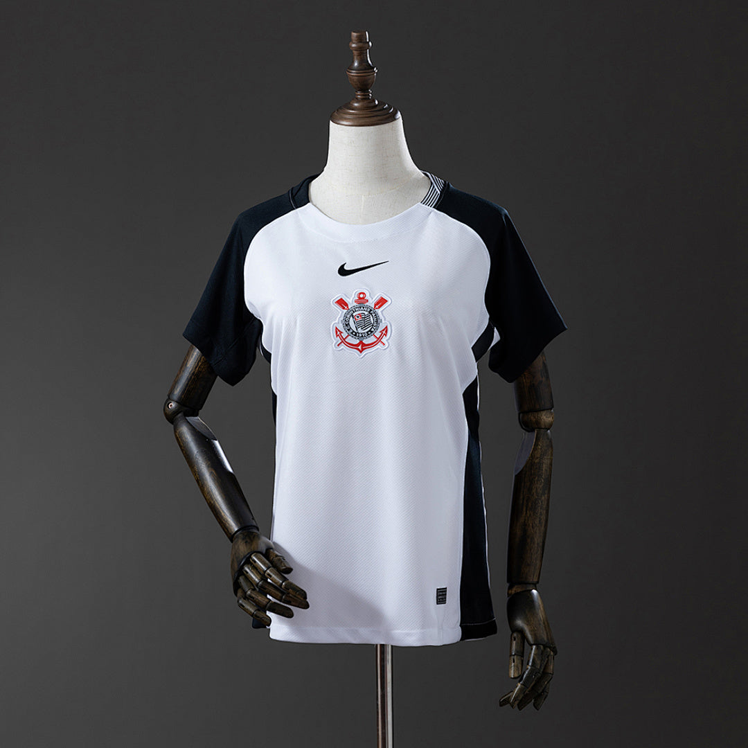 Camiseta Corinthians Local 2025/26 Mujer - frente