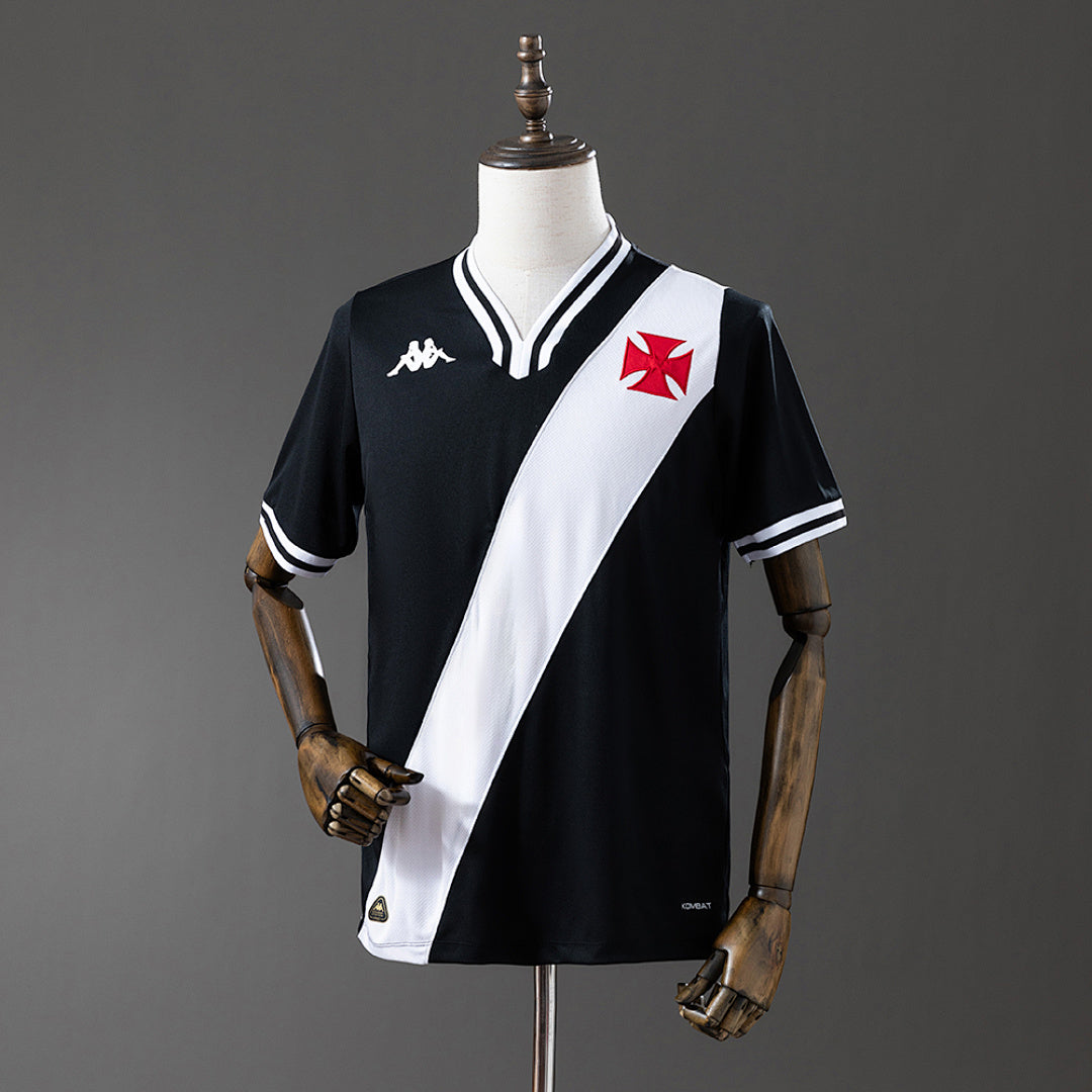 Camiseta Vasco da Gama Negra y Gris Edición Especial 2025/26 - frente