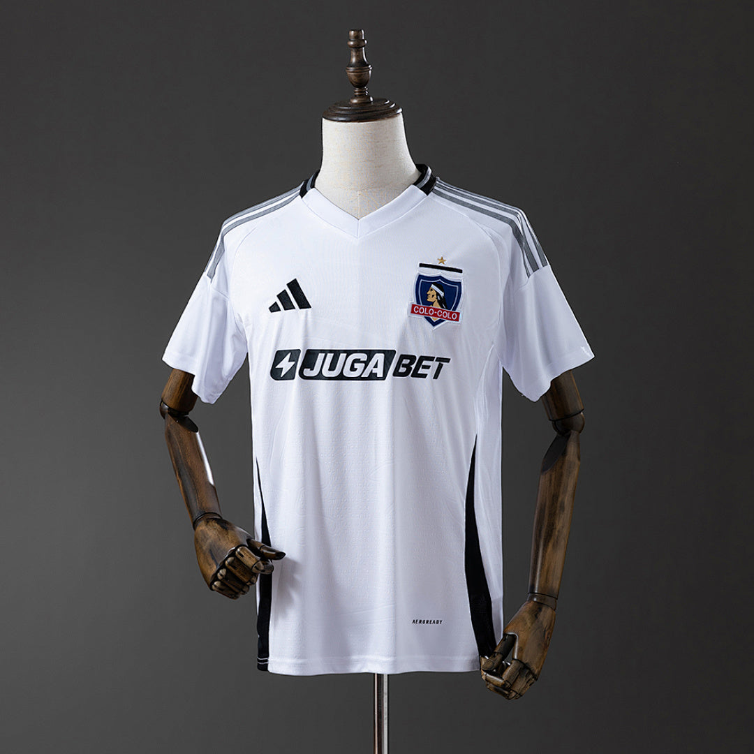 Camiseta Colo Colo Local Celeste y Gris 2025/26 - frente