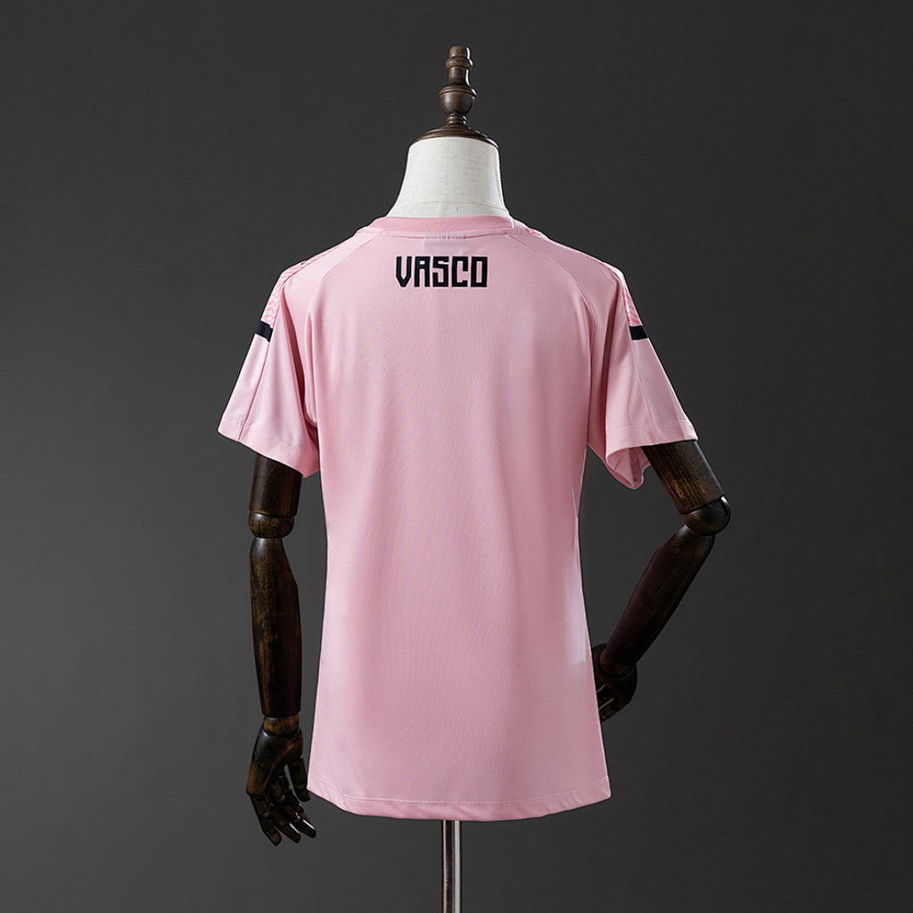 Camiseta Vasco da Gama Rosada 2024/25 Mujer - espalda
