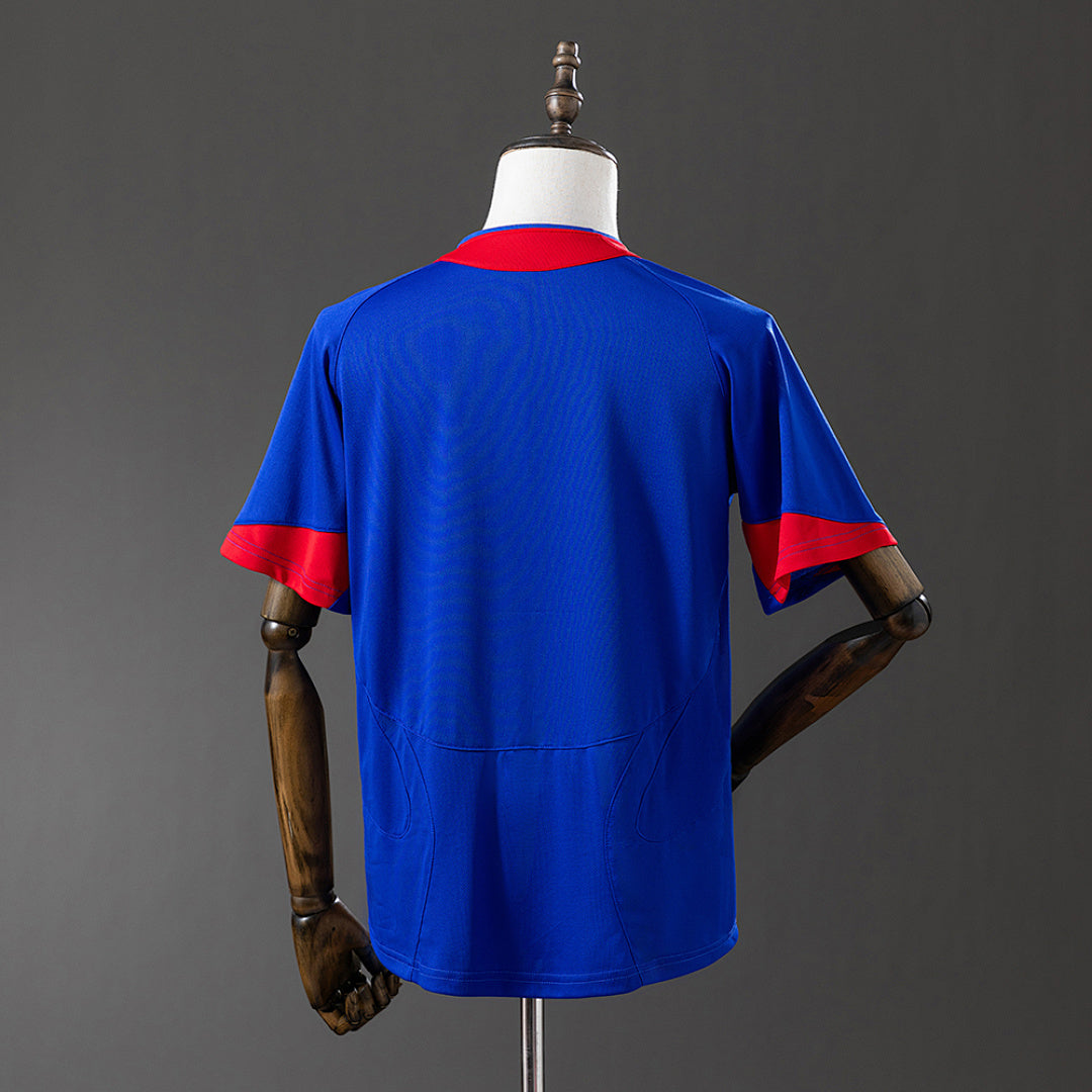 Camiseta Retro Manchester United Visita 05/06 - espalda