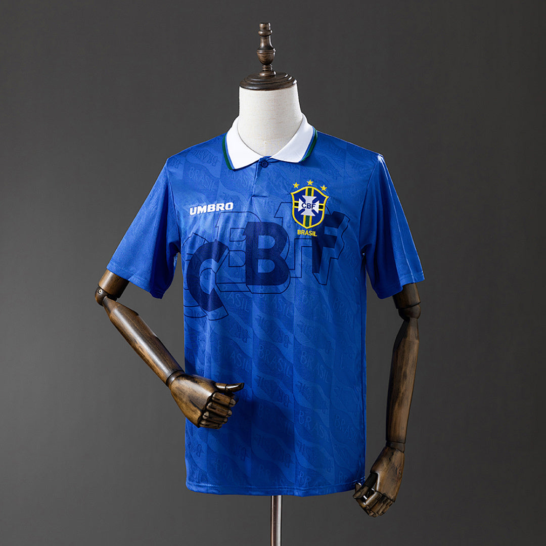 Camiseta Retro Brasil Visita 1992 - frente