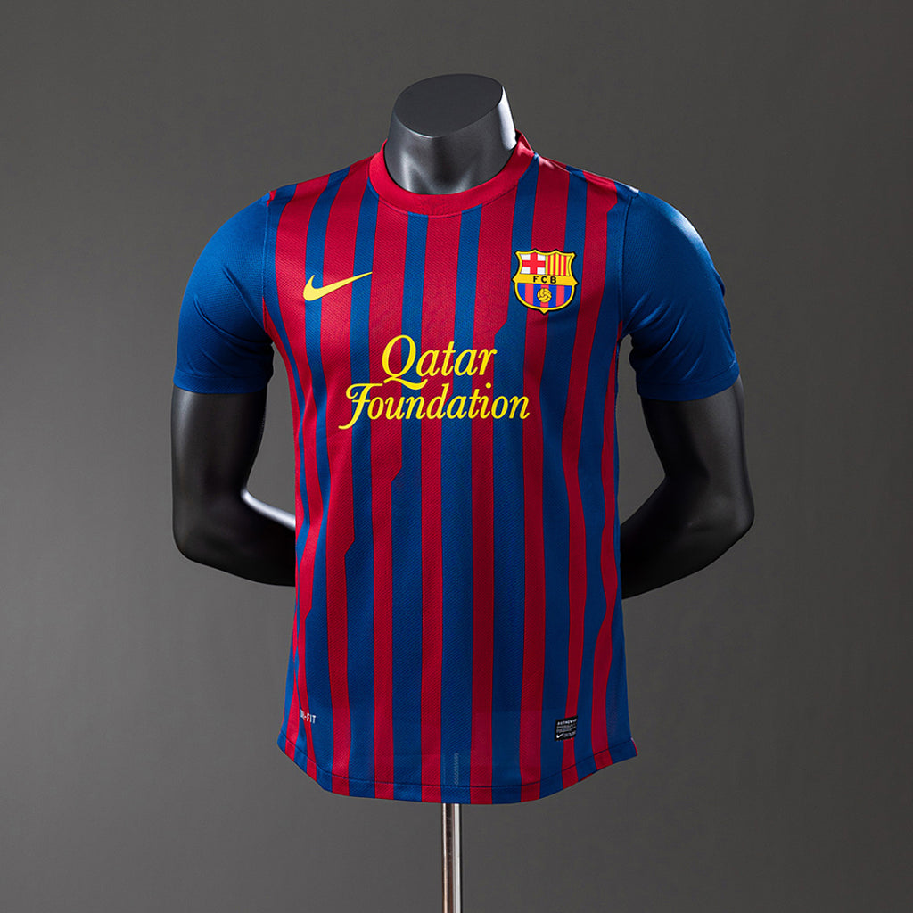 Camiseta Retro FC Barcelona Local 11/12 Versión Jugador - frente