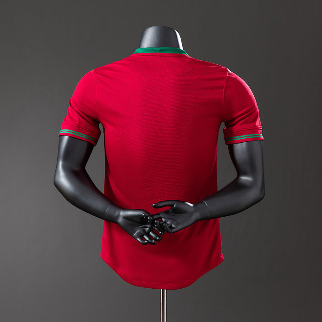 Camiseta Retro Portugal Local 2012 Versión Jugador - espalda