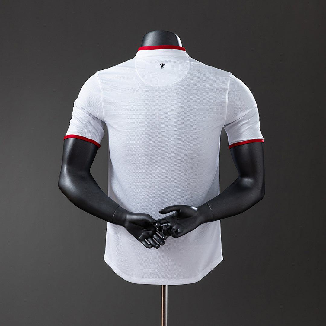 Camiseta Retro Manchester United Visita 12/13 Versión Jugador - espalda