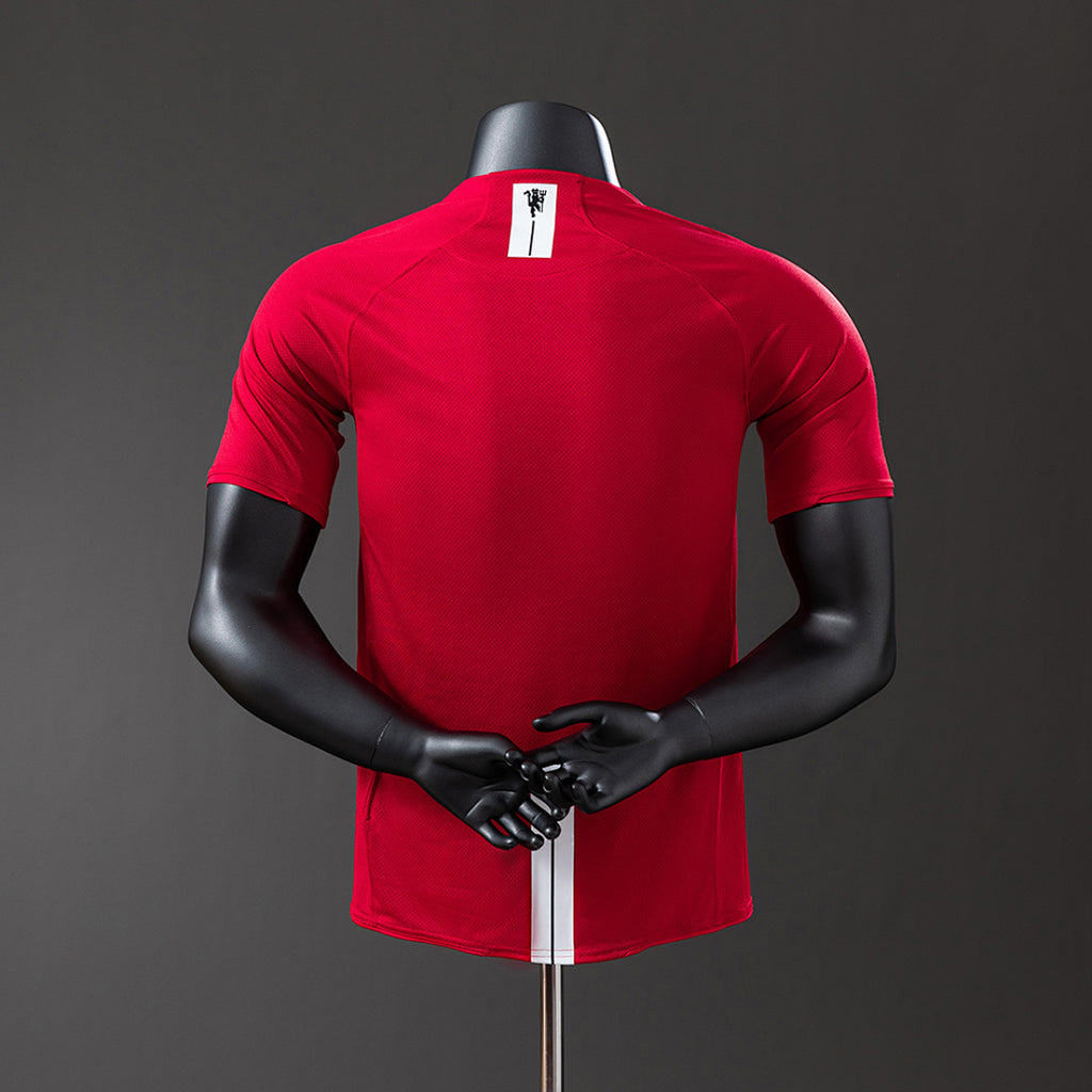 Camiseta Retro Manchester United Local 07/08 Versión Jugador - espalda