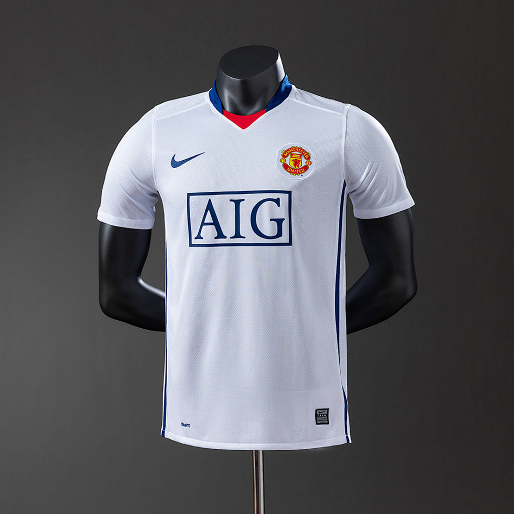 Camiseta Retro Manchester United Visita 08/09 Versión Jugador - frente