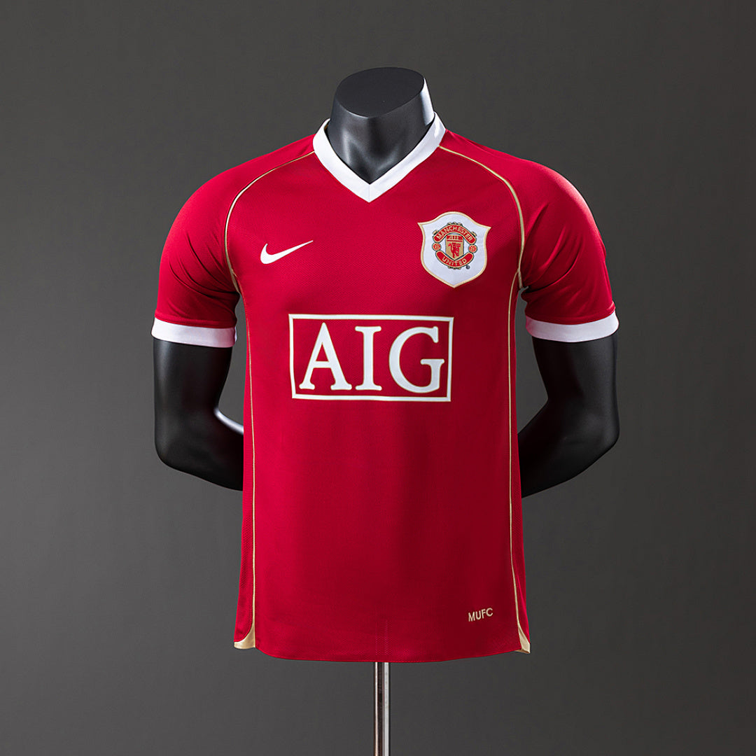 Camiseta Retro Manchester United Local 06/07 Versión Jugador - frente