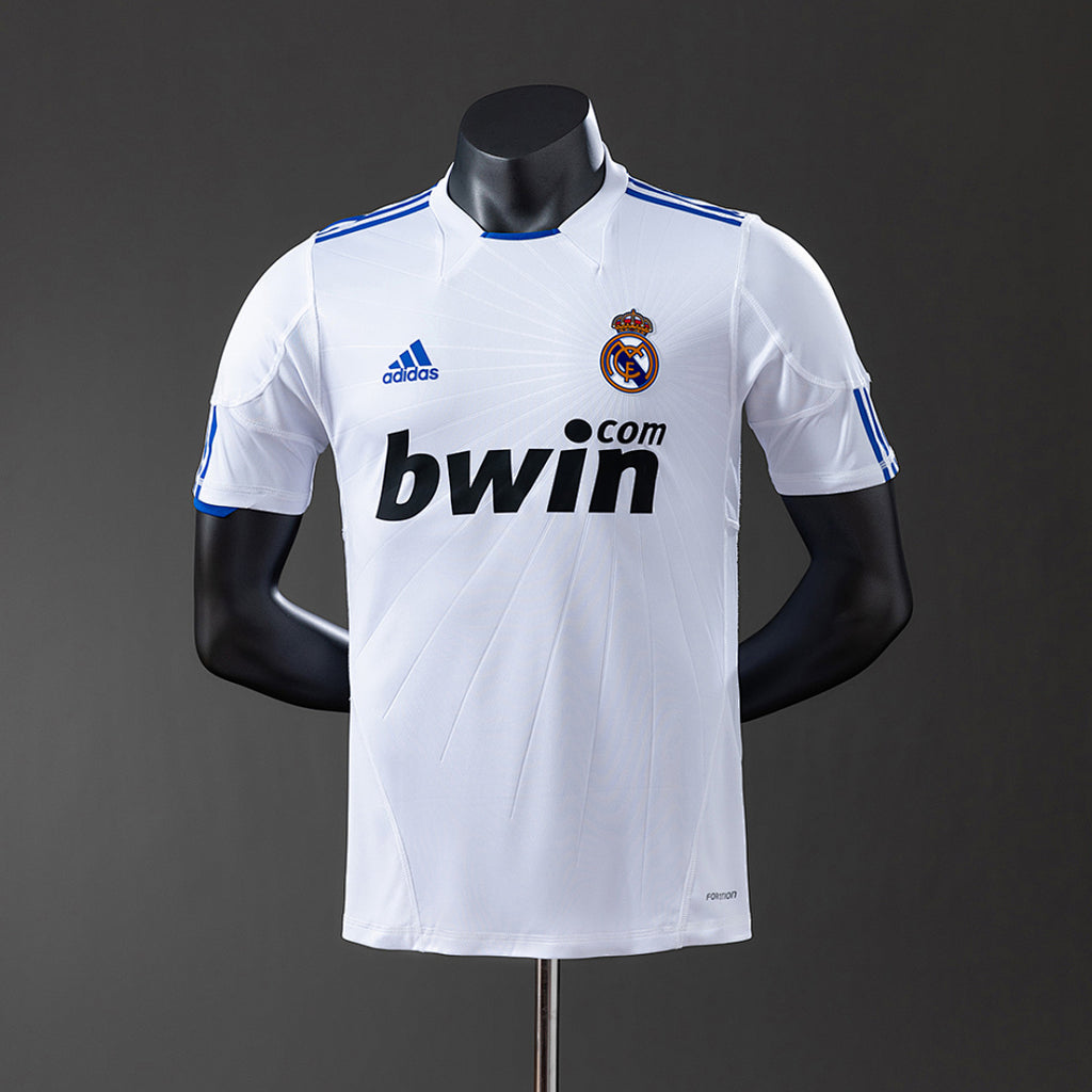 Camiseta Retro Real Madrid Local 10/11 Versión Jugador - frente