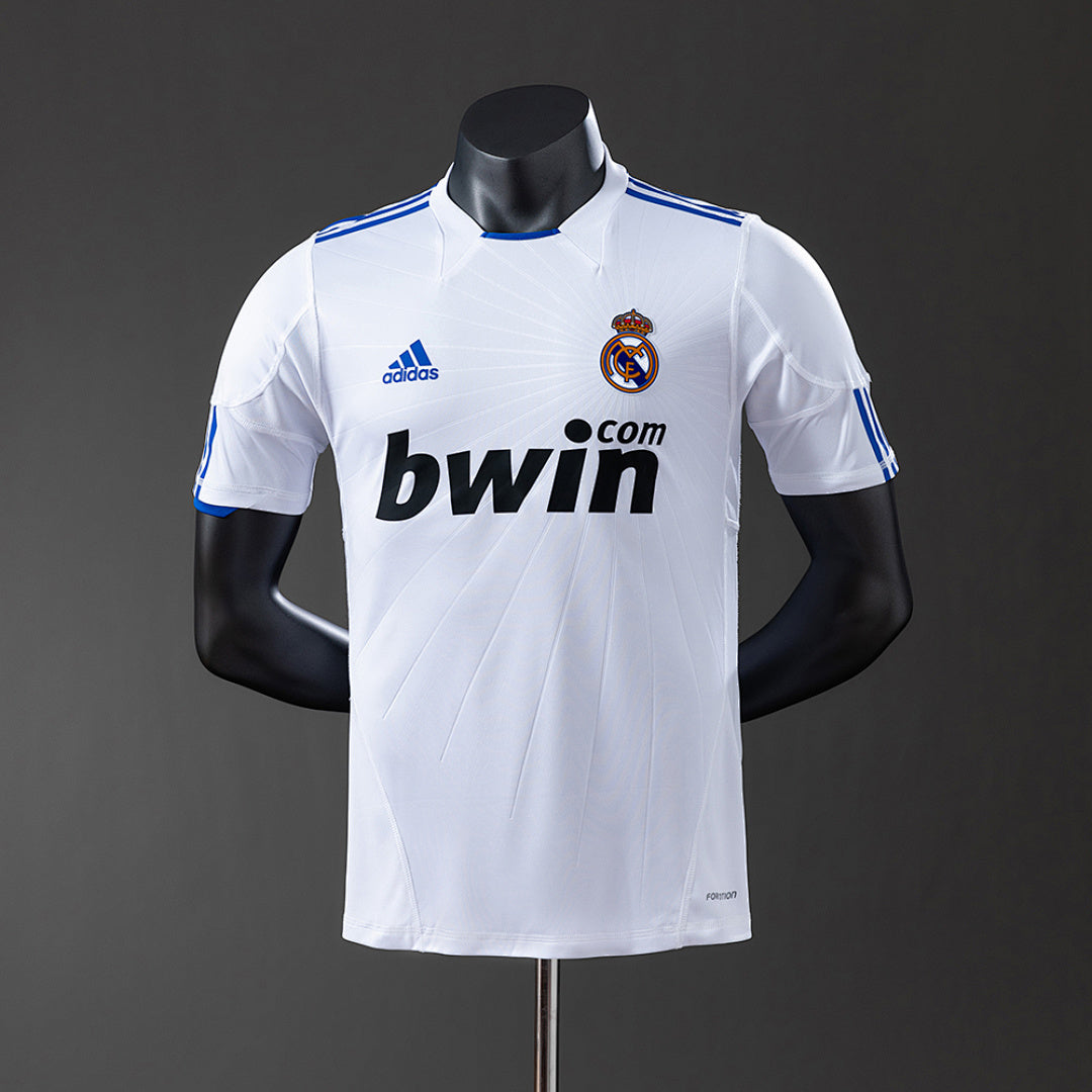 Camiseta Retro Real Madrid Local 10/11 Versión Jugador - frente