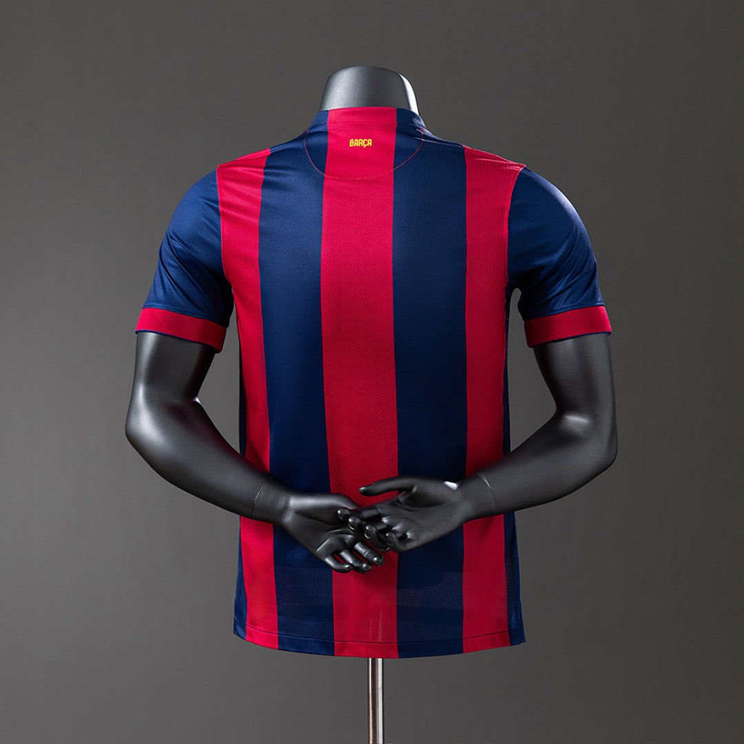 Camiseta Retro FC Barcelona Local 14/15 Versión Jugador - espalda