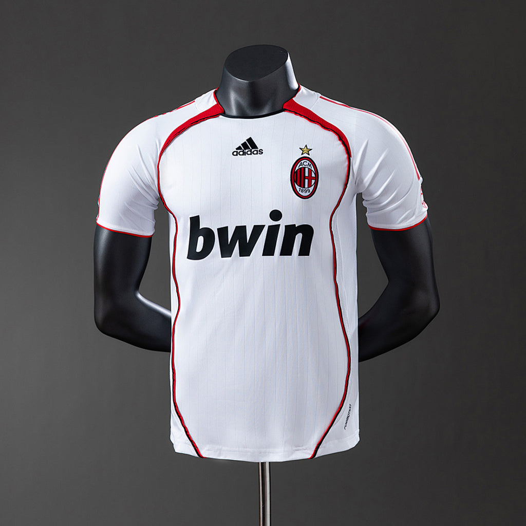 Camiseta Retro AC Milan Visita 06/07 Versión Jugador - frente